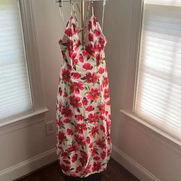 knee length dresses for ladies Free People Finer Things Printed Midi | Wild Dove Boutique